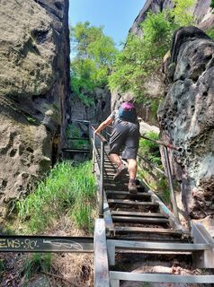 Foto von Jörg Rost entlang der Tour