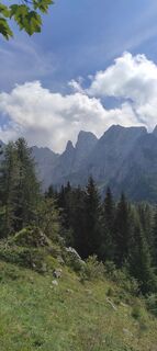 Foto de Michele Goffi a lo largo del recorrido