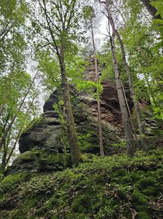 Foto von Angelika Gerung entlang der Tour