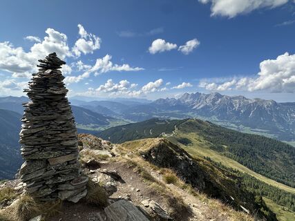 Foto von Manuel Leitner entlang der Tour
