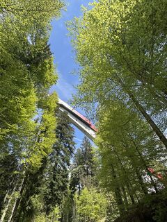 Foto von Denise Miller entlang der Tour
