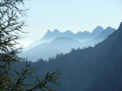 Karawanken im Morgendunst