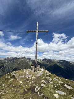 Foto von Han en Christa Jordaan entlang der Tour