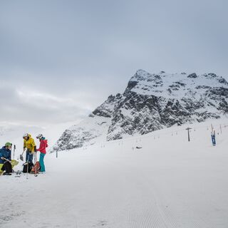 Startvorbereitungen zur Madrisa Rundtour