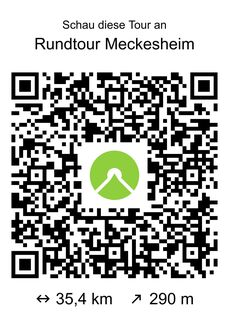 QR-Code direkt zur Tour bei komoot