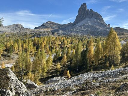 Foto von Agnese Martinelli entlang der Tour