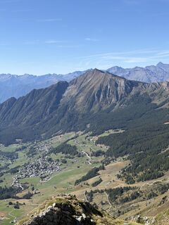 Foto von Monica entlang der Tour