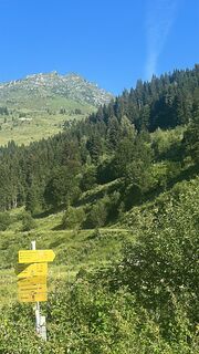 Foto von Johann Pegrin entlang der Tour