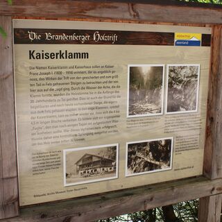 Kaiserklamm Holztrift