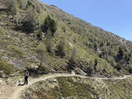Foto von Rico Vincenz entlang der Tour