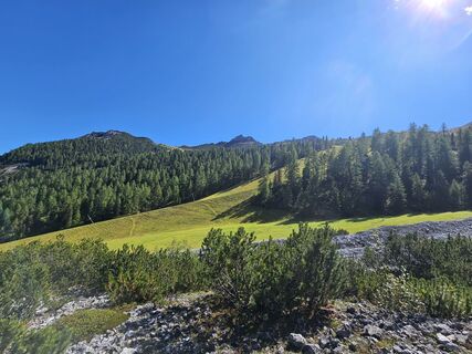 Foto von Nadja Schreiber entlang der Tour