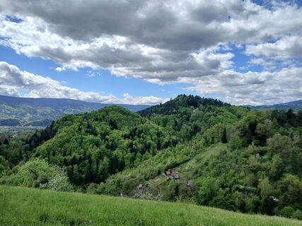 Foto de Christopher Bokros a lo largo del recorrido