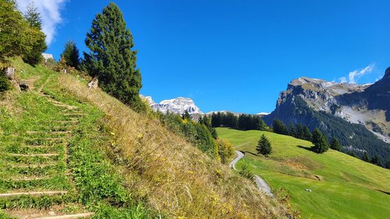 Foto von Wallter Schindler entlang der Tour