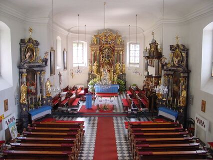 Altar der Kirche Heilbrunn_Naturpark Almenland_Oststeiermark