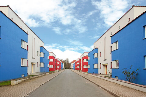 neuesbauen Bauhausarchitektur im Italienischen Garten Celle