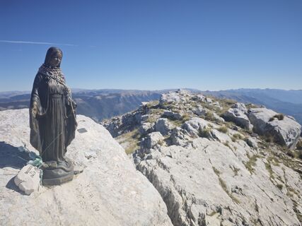 Foto de marco conte a lo largo del recorrido