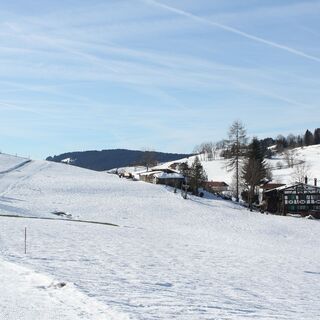 Gewalzte Trasse Richtung Saneberg