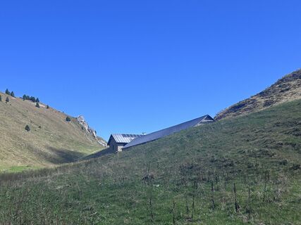 Foto von Gabriele Gach entlang der Tour