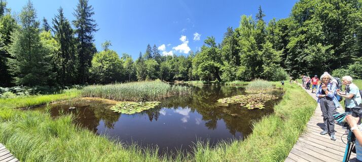 Foto von Paul Amrein entlang der Tour