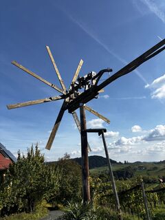 Fotografia z Gerhard Mizelli na trase