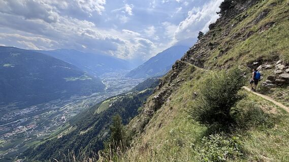Foto von Eva Theiß entlang der Tour