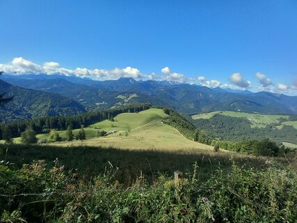 Photo de Christian Priller le long du parcours