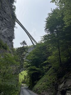 Foto von Rita Gort entlang der Tour