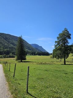 Foto von Elisabeth Wecer entlang der Tour