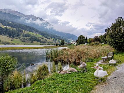 Fotografia z Sabrina Hackel na trase