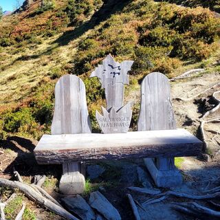 Foto de Brigitte Öttl a lo largo del recorrido