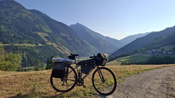 Foto von Márti entlang der Tour