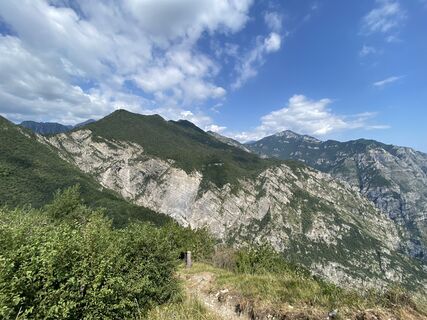 Foto von Nicola Biancardi entlang der Tour