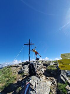 Foto von Chris Stoxreiter entlang der Tour