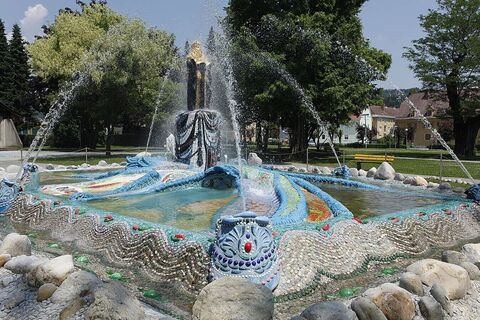 Mosesbrunnen im Stadtpark Bärnbach