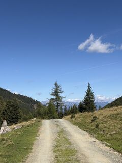 Foto de Martin Meusburger a lo largo del recorrido