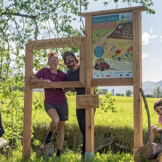 Fotopoint des Themenwegs Landwirtschaft