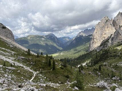 Foto von Clemens Schoofs entlang der Tour