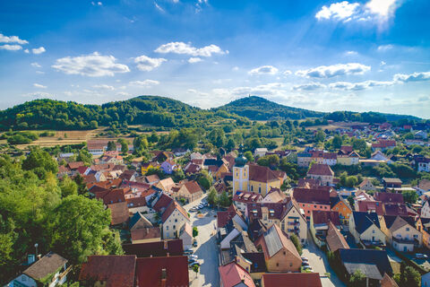 Blick auf Königstein