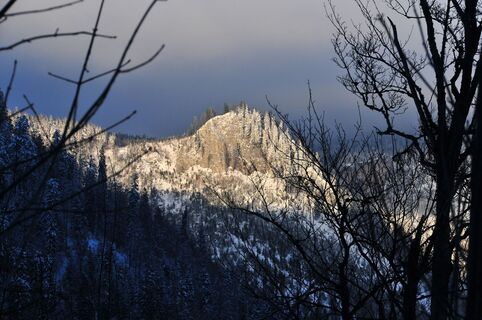 Am Anstieg zum Schönhaltereck