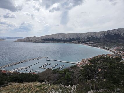 Zdjęcie z Birgit Zückert wzdłuż trasy