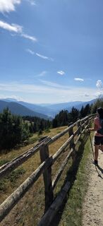 Photo de Moritz le long du parcours