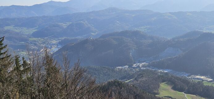 Foto von Mateja Rečnik entlang der Tour