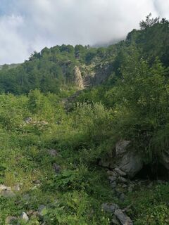 Foto de Dagmar Hofer a lo largo del recorrido