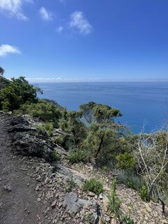 Photo de Maio Zappa le long du parcours