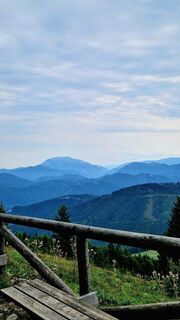 Foto von Elisabeth Rossa entlang der Tour