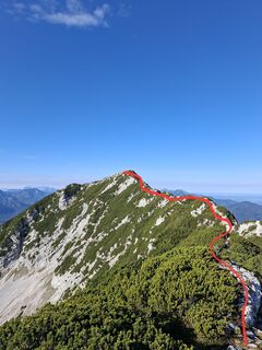 Photo de Robert Mussner le long du parcours