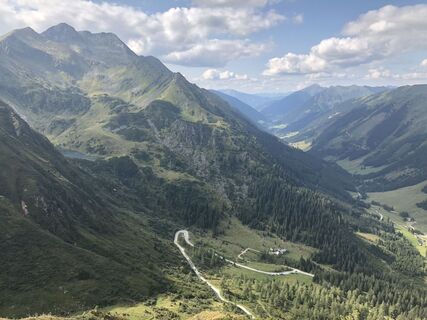 Aussicht von der Hornfeldspitze
