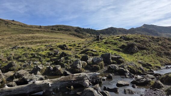 Fotografia z V Feurstein na trase