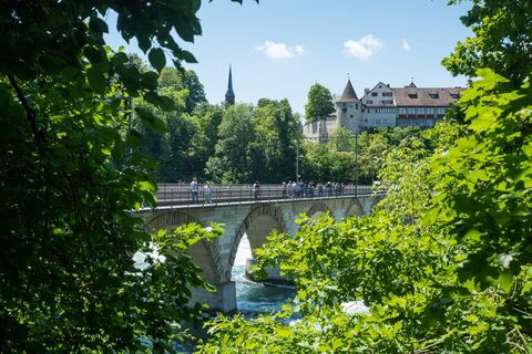 Eisenbahnbrücke Rheinfall