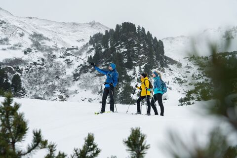 Schneeschuhwandern Plannersee Runde